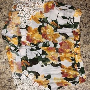 Loose Sunflower Shorts